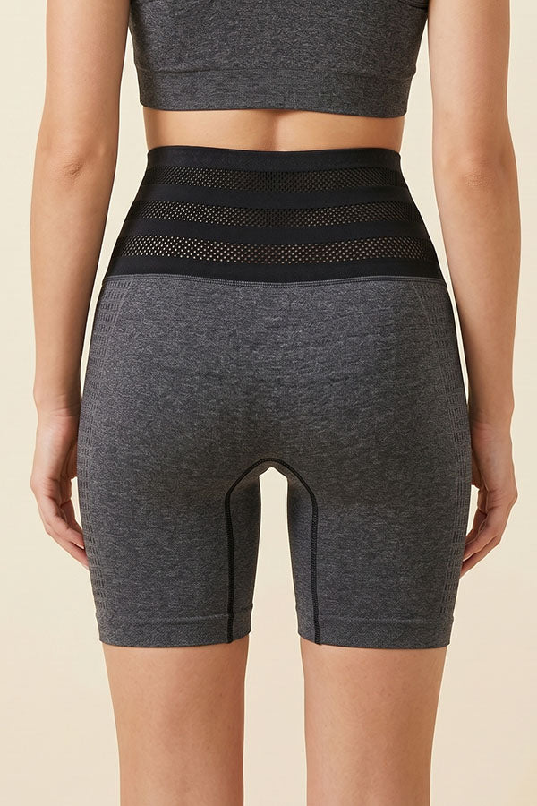 PB4007 High Waist Shaping Biker Shorts for Women – 6 Hangers(12pcs)