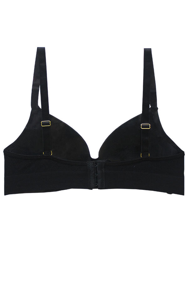 PL-BE5107 6 Pieces Comfortable & Adjustable with Three Hook Closure Wire-Free Bra B-C Cup