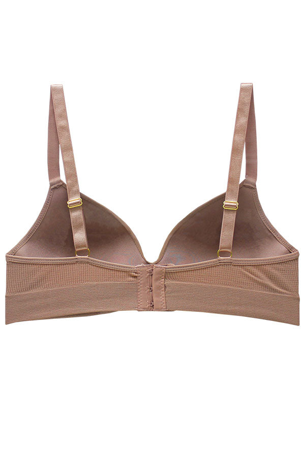 PL-BE5107 6 Pieces Comfortable & Adjustable with Three Hook Closure Wire-Free Bra B-C Cup