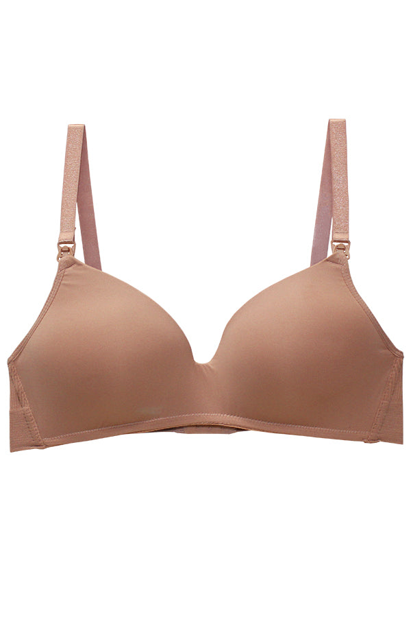 PL-BE5107M 6 Pieces Ultra Comfort Nursing Bra with Adjustable Straps Wire-Free Maternity Bra B-C Cup