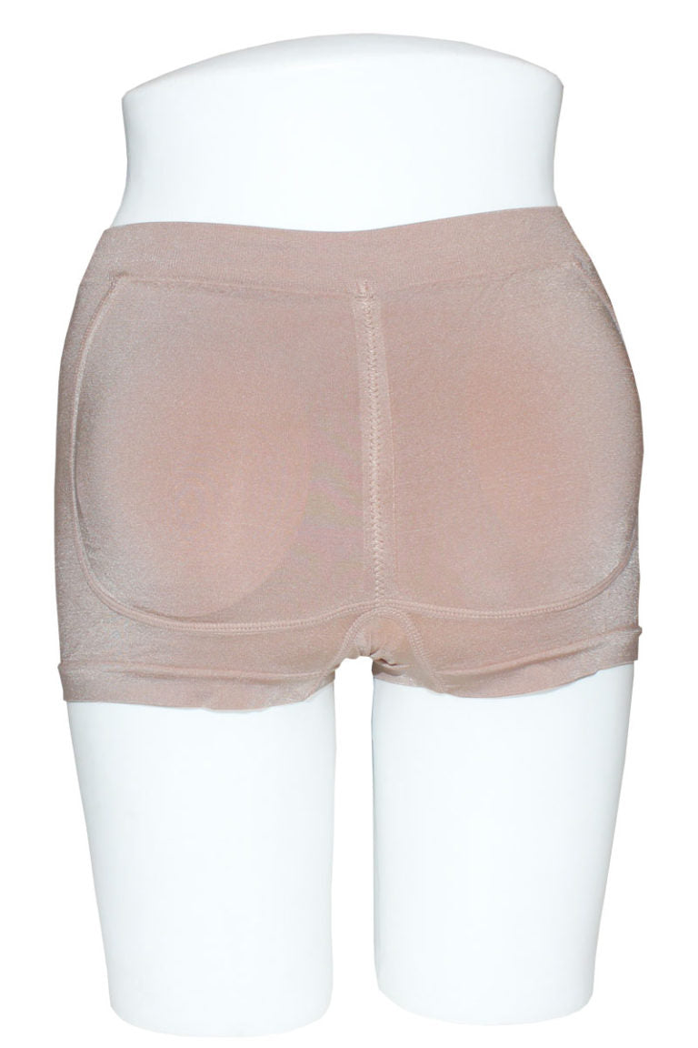 S102 6 Piece Seamless with Removable Lifting Pads Butt Booster Panty