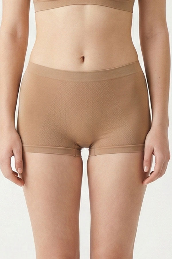 S102 6 Piece Seamless with Removable Lifting Pads Butt Booster Panty