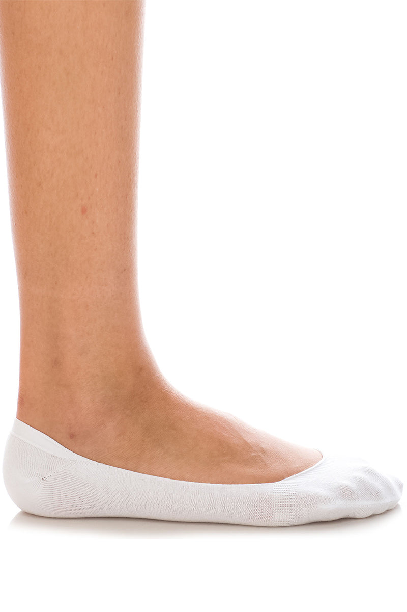 WS33 12 Pairs Invisible No Show Socks, Shoe Size 6–9 Made in Korea Cotton Foot Liners