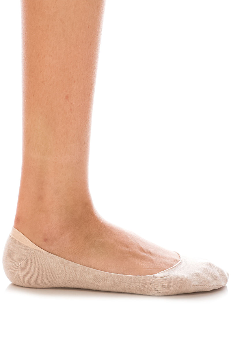 WS33 12 Pairs Invisible No Show Socks, Shoe Size 6–9 Made in Korea Cotton Foot Liners