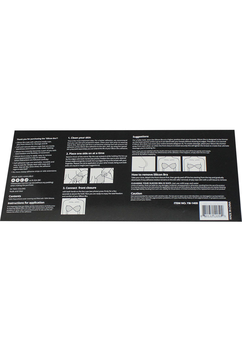 B1400 Silicone Sticky Bra