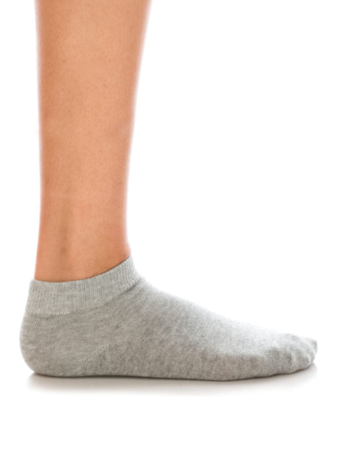 YM04 60 Pairs Shoe Size 9–12, Soft Stretch Fabric, 4-Pair Bundles, Made in Korea Cotton Quarter Socks