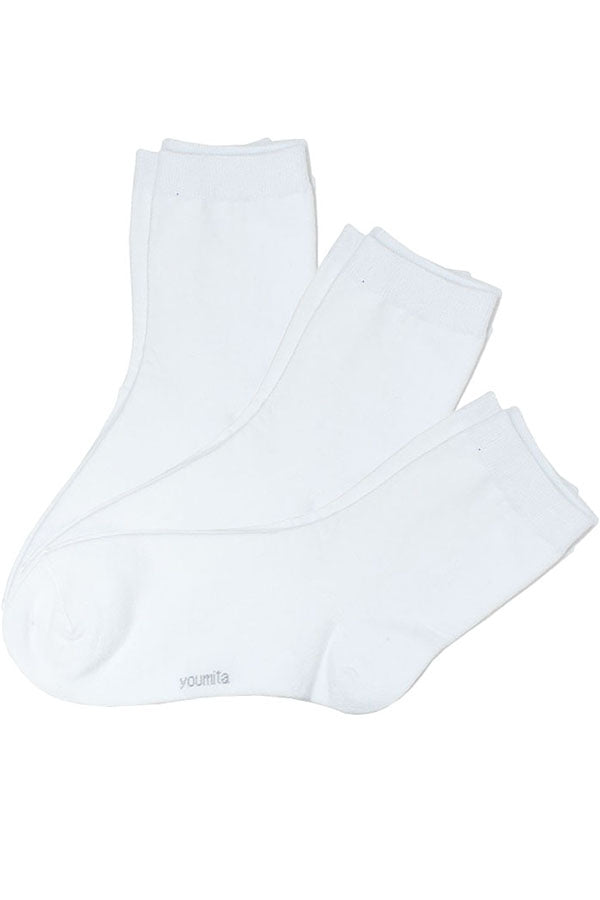 YM09 24 Pairs Cotton-Spandex Socks