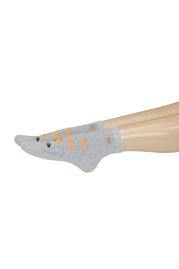 YM56 12 Pairs Dog Print Socks