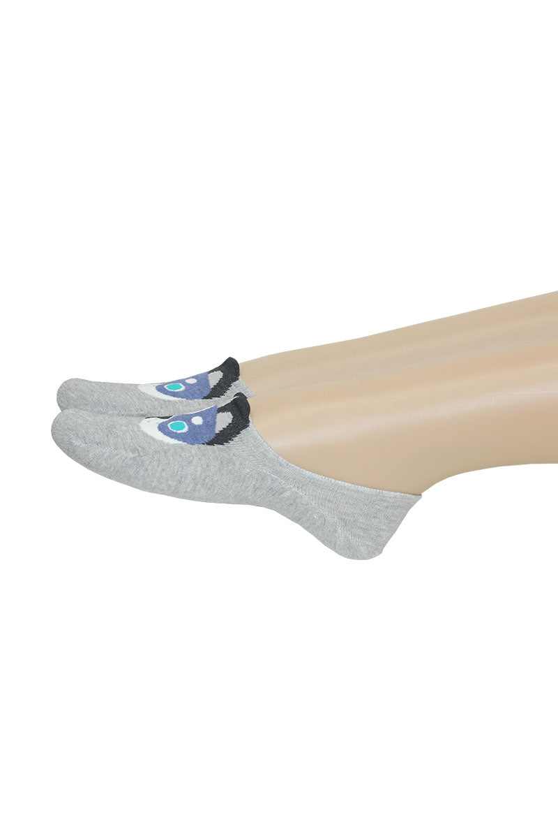 YM76 12 Pairs Cotton Foot Liners – No Show Socks