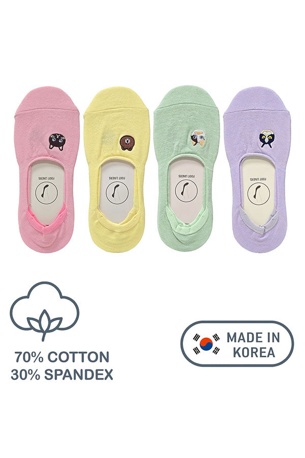 YM79 12 Pairs Cotton Foot Liners – No Show Socks for Women