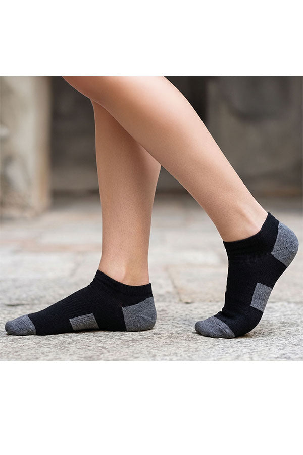 YM94 Youmita Cotton Low Cut Ankle Socks 24 Pairs Shoe Size 6-9