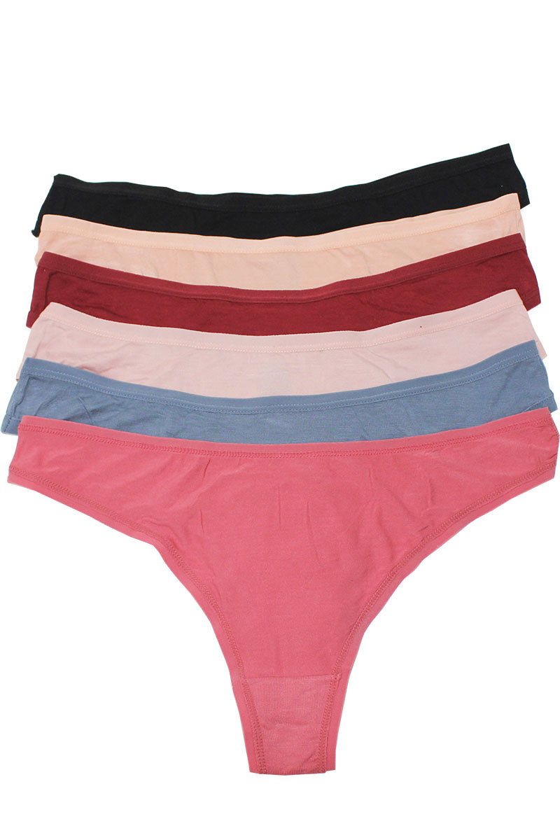 33033 12 Piece Soft Women's Panty with Elastic Band C04