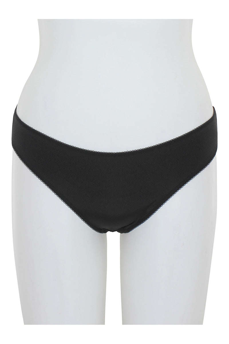 33331 12 Piece Solid Bikini Panty – Strappy Back Design