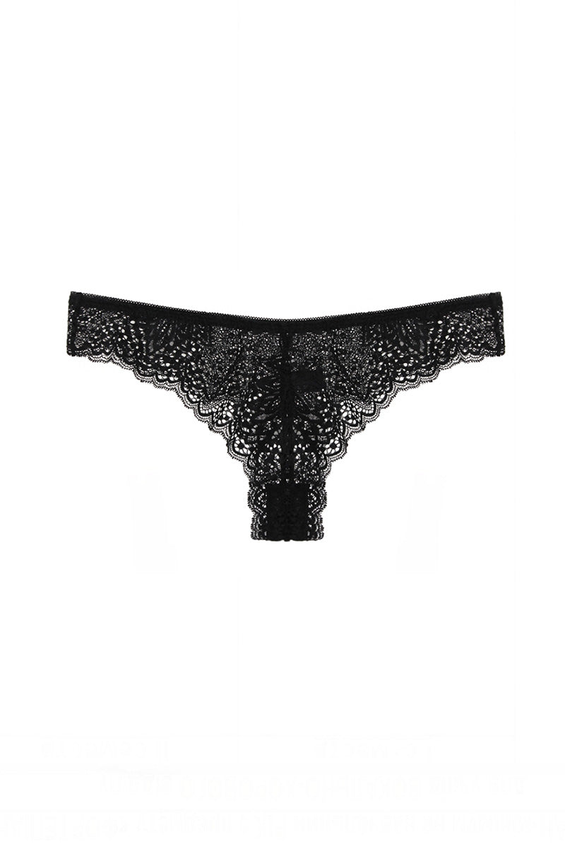 33340 12 Piece Floral Lace Thong for Women – Mid Rise, Soft Stretch Underwear