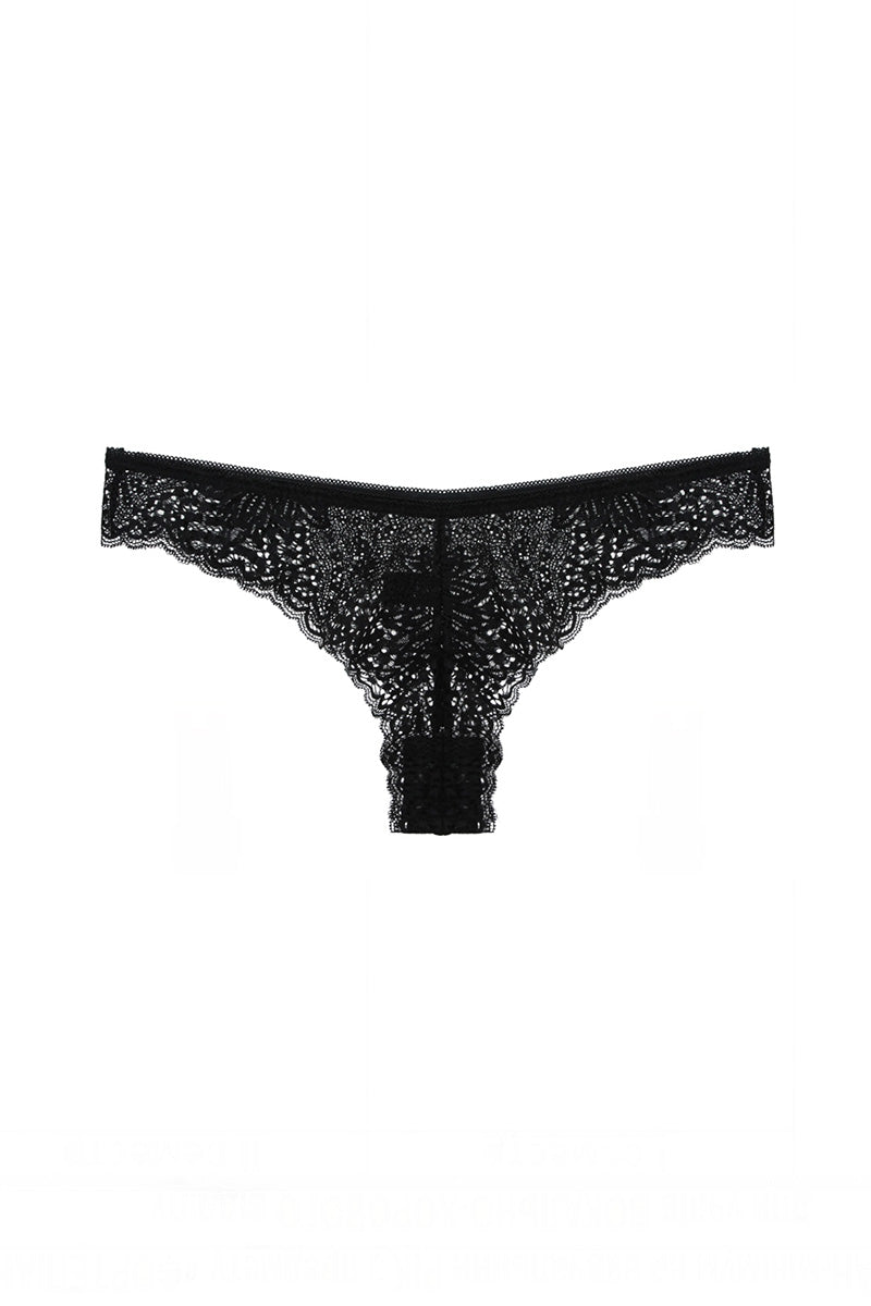 33340 12 Piece Floral Lace Thong for Women – Mid Rise, Soft Stretch Underwear