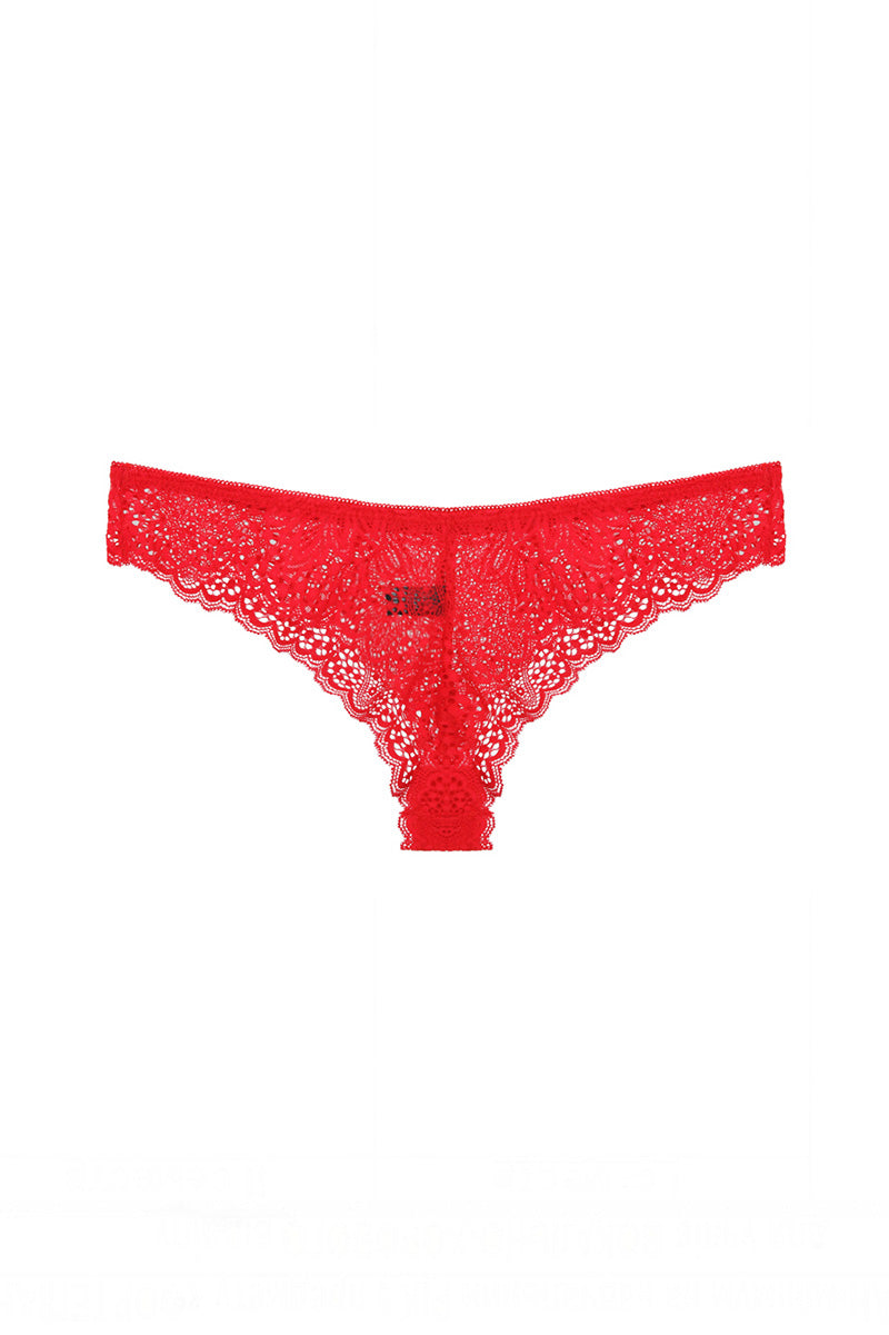 33340 12 Piece Floral Lace Thong for Women – Mid Rise, Soft Stretch Underwear