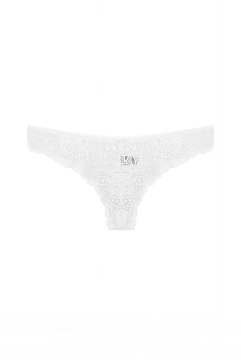 33340 12 Piece Floral Lace Thong for Women – Mid Rise, Soft Stretch Underwear