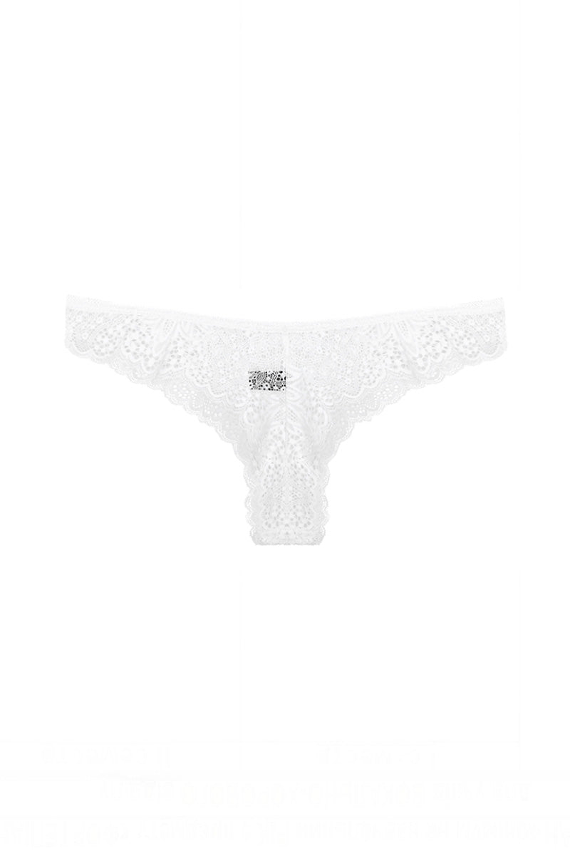 33340 12 Piece Floral Lace Thong for Women – Mid Rise, Soft Stretch Underwear