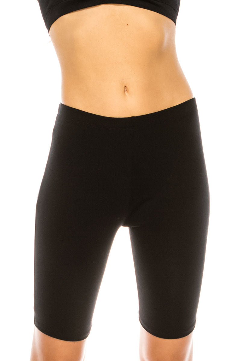 70105 Cotton Biker Shorts
