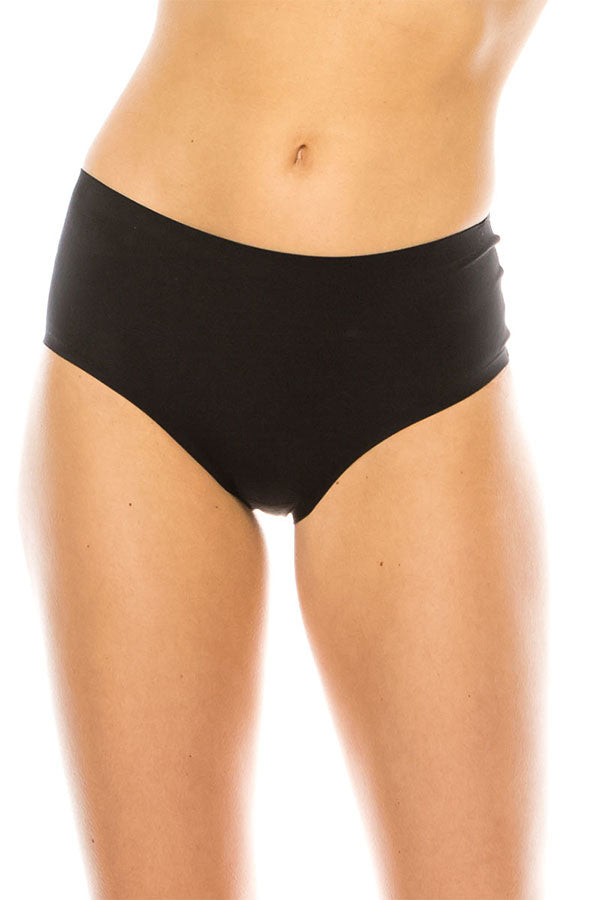 7094 6 Piece Comfortable & Invisible Fit Seamless No Line Laser Cut Hipster Panty