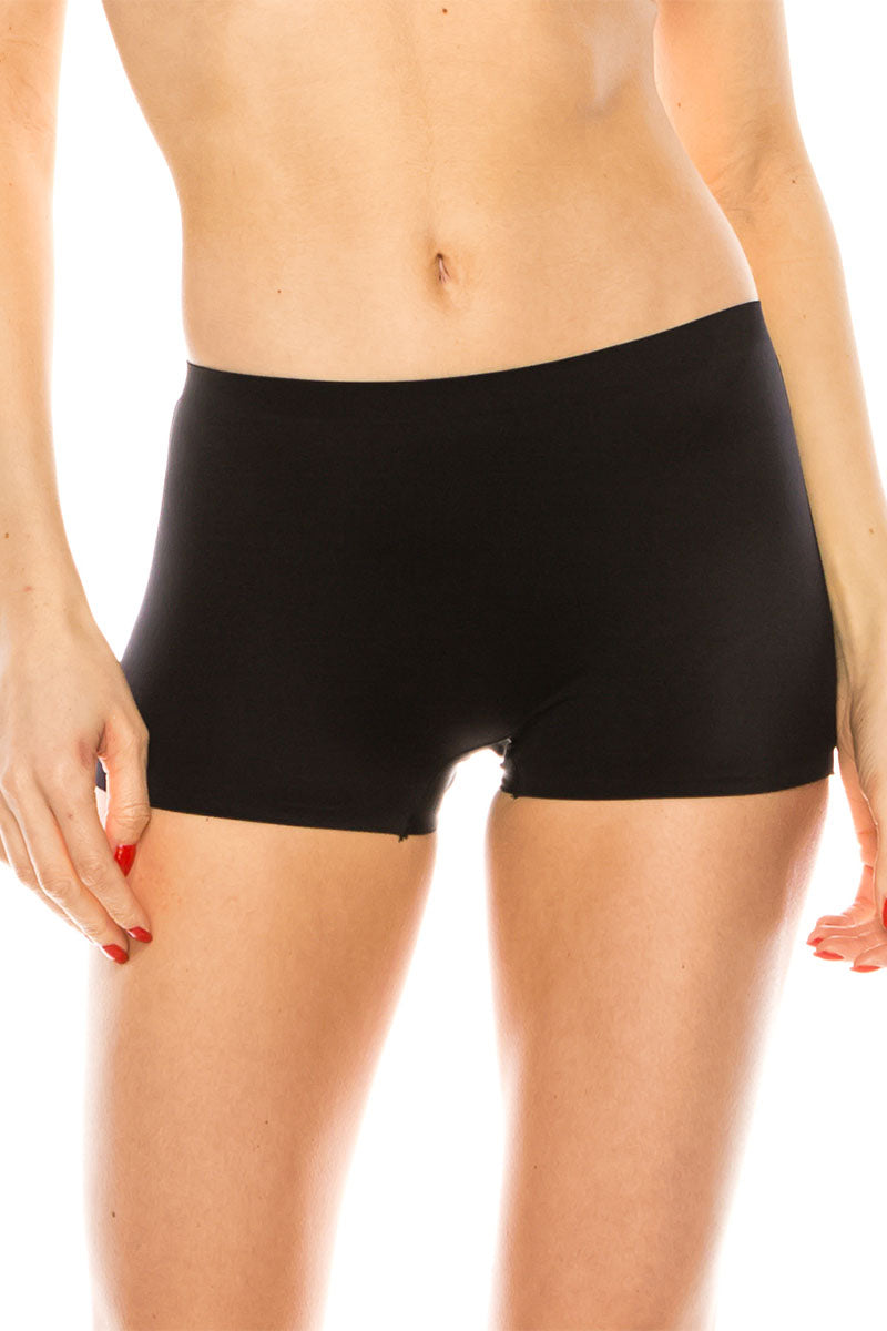 7096 6 Piece Smooth & Invisible Fit Seamless No Lines Laser Cut Boyshort