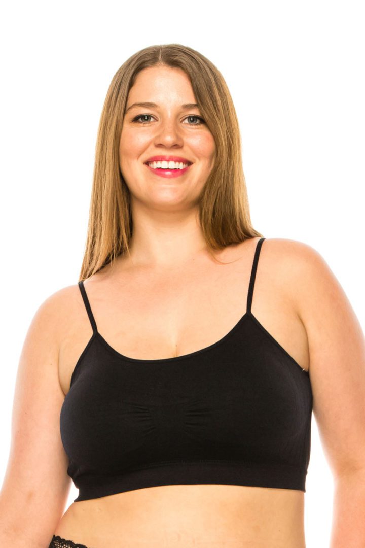 72091 6 Piece Comfortable Breathable Microfiber Bra with Removable Straps