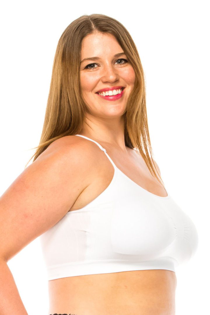 72091 6 Piece Comfortable Breathable Microfiber Bra with Removable Straps