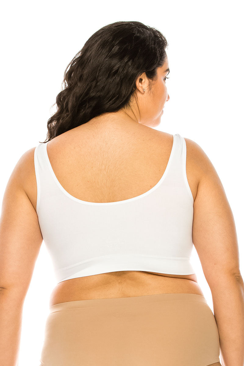 72147 6 Piece Breathable Microfiber Bra with Padding Seamless Magic Bra