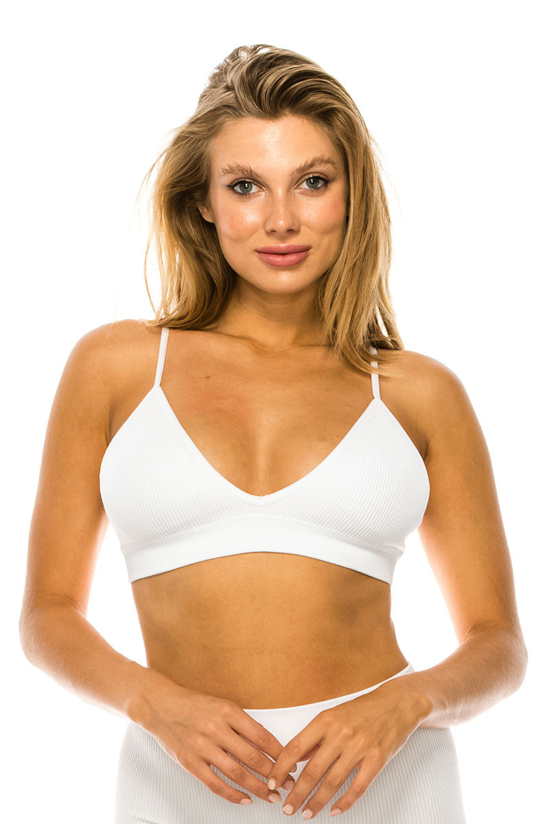 82119 6 Piece Removable Pads & Adjustable Straps | Comfortable & Stylish Bralette