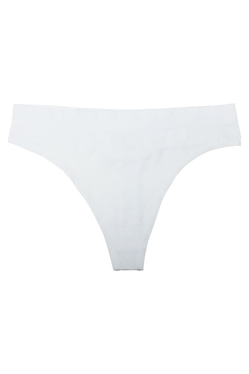 83131 6 Piece Microfiber, Elastic Band, Comfortable Fit Thick Seamless Thong