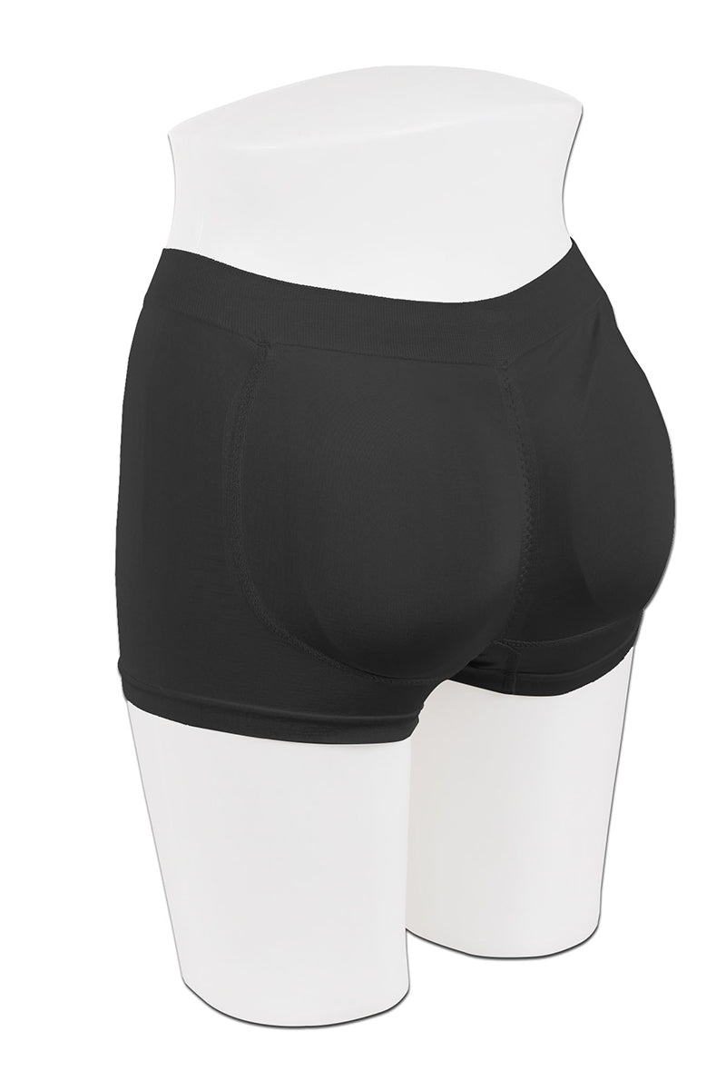 S102 6 Piece Seamless with Removable Lifting Pads Butt Booster Panty