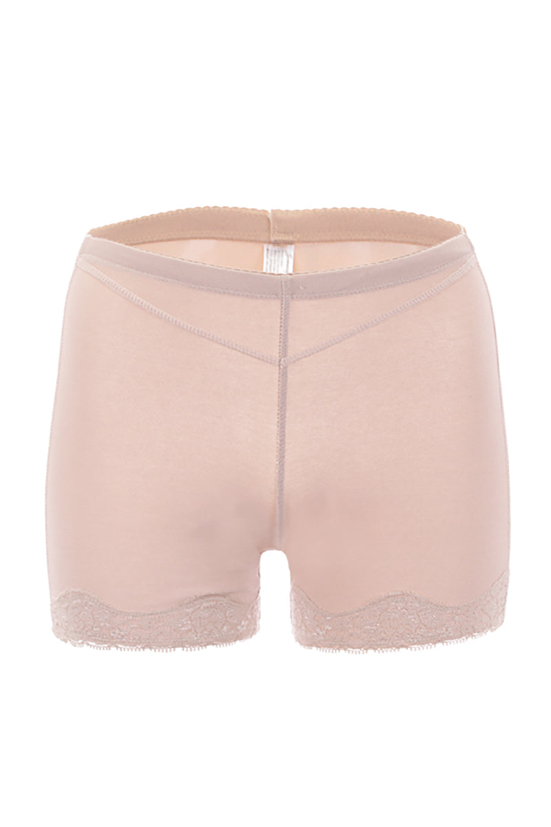 1103 Seamless Butt Lifting Shorts – Lace Trim Shapewear