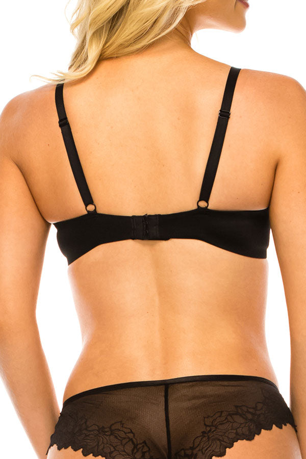 32559 12 Piece Underwire Support Floral Lace Bra B–C Cup