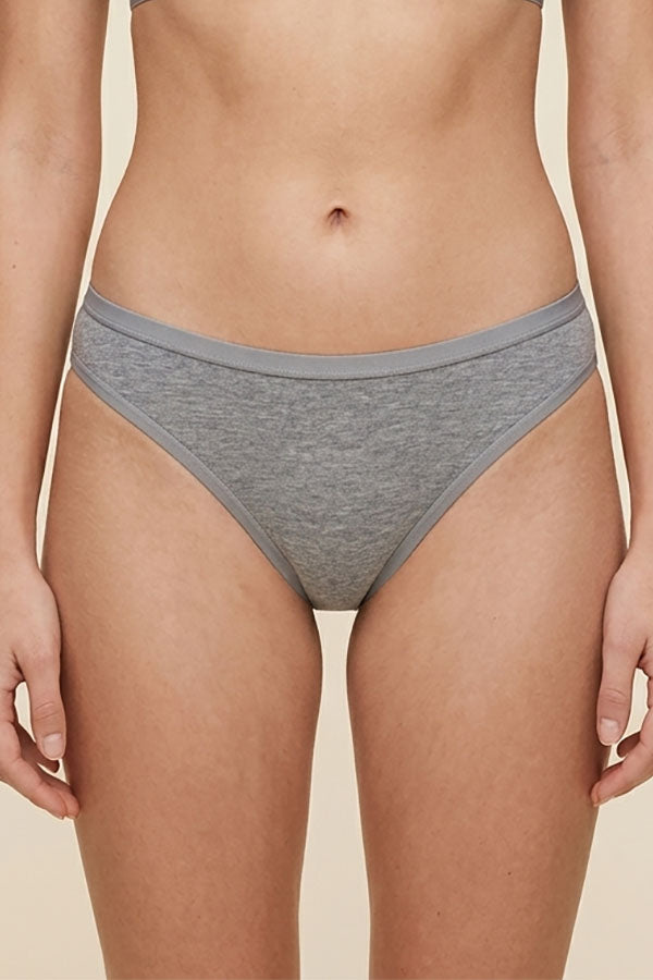 33033  12 Pieces Ultra-Soft Rayon Blend, Elastic Waistband Super Soft Thong