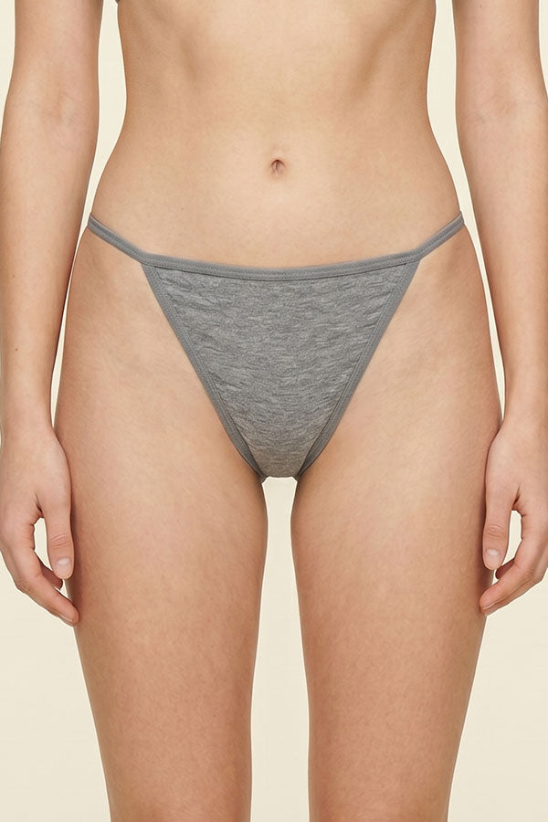 33518 12 Pieces Ultra-Soft Rayon Blend, Elastic Waistband Thong
