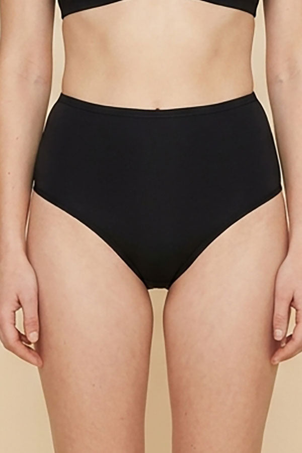 33521 High Waist Thong Panty – Soft Lightweight Nylon Spandex – Regular & Plus Size