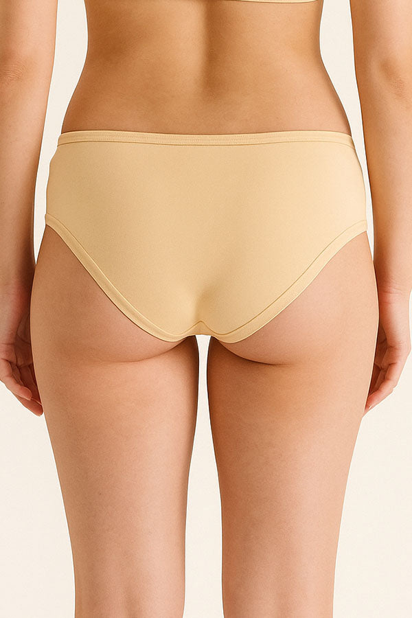 33556 Soft Cotton Blend, Elastic Band Panty - 12pcs pack(3432)