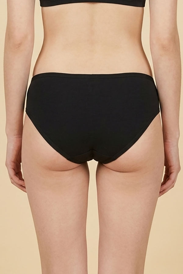 33556 Soft Cotton Blend, Elastic Band Panty - 12pcs pack(3432)