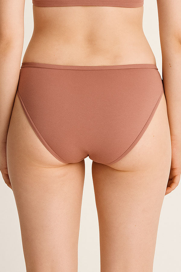33557 12 Pieces Soft Cotton Blend, Elastic Band, Comfortable Fit Panty