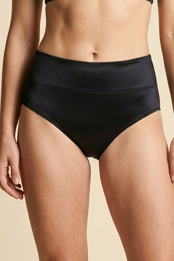 33566 Wholesale Satin High Waist Panty Prepack 12pcs