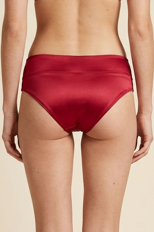 33566 Wholesale Satin High Waist Panty Prepack 12pcs