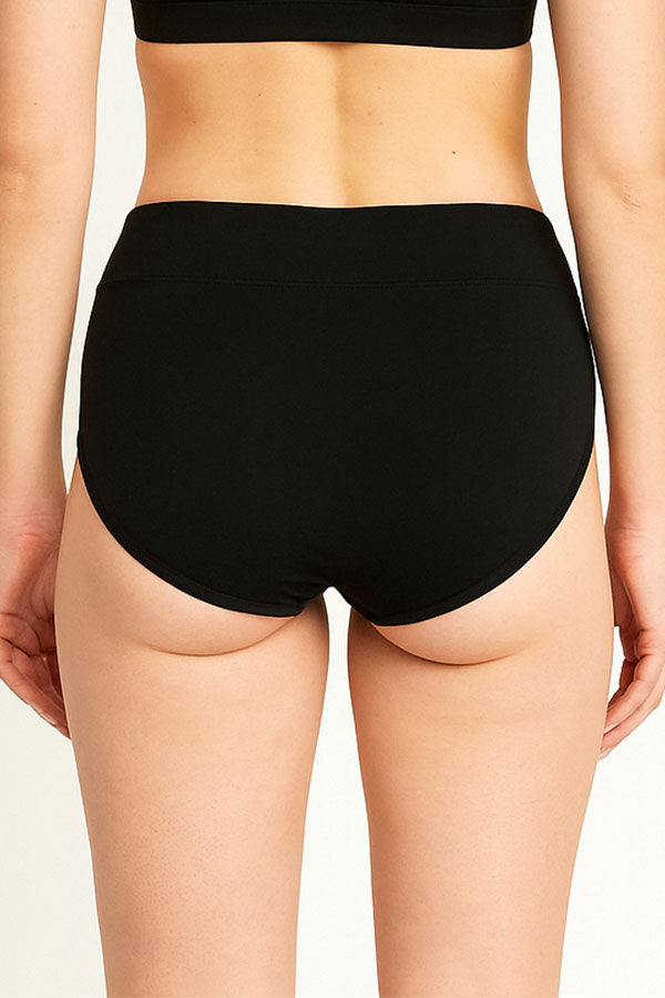 33567 Women’s High Waist Full Coverage Brief Panty-12pcs-Wholesale