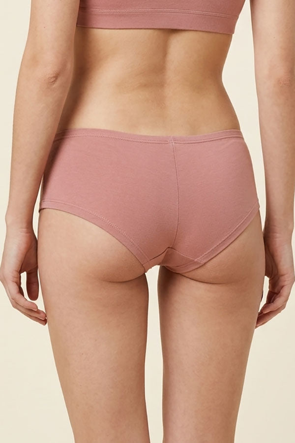 33581 Women’s Cotton Blend Boyshort Panty - 12 Pcs Pack