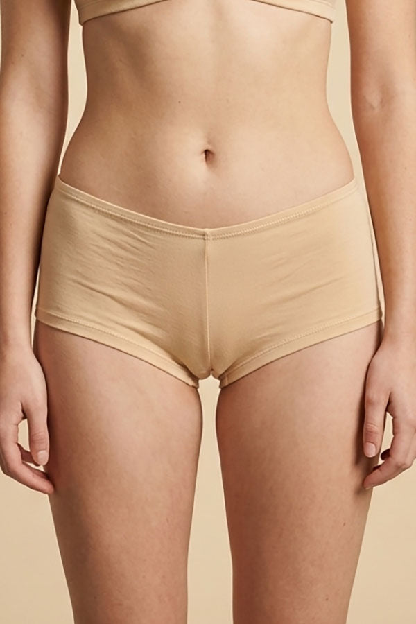 33581 Women’s Cotton Blend Boyshort Panty - 12 Pcs Pack
