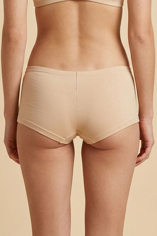33581 Women’s Cotton Blend Boyshort Panty - 12 Pcs Pack