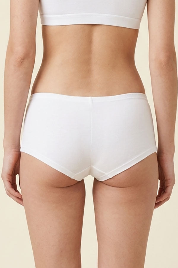 33581 Women’s Cotton Blend Boyshort Panty - 12 Pcs Pack