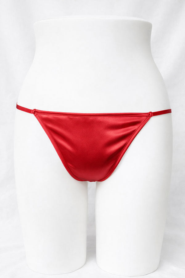 33597 Wholesale Women’s Satin G-String Thong – 6 Pc Pack