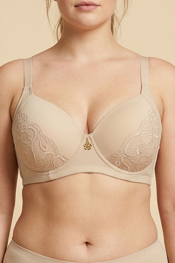 50303 6-Pack Comfortable & Supportive, 3-Hook Back Closure Wireless Bra B C D Cup