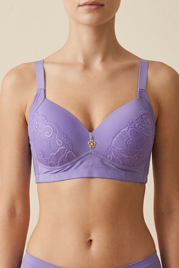 50303 6-Pack Comfortable & Supportive, 3-Hook Back Closure Wireless Bra B C D Cup