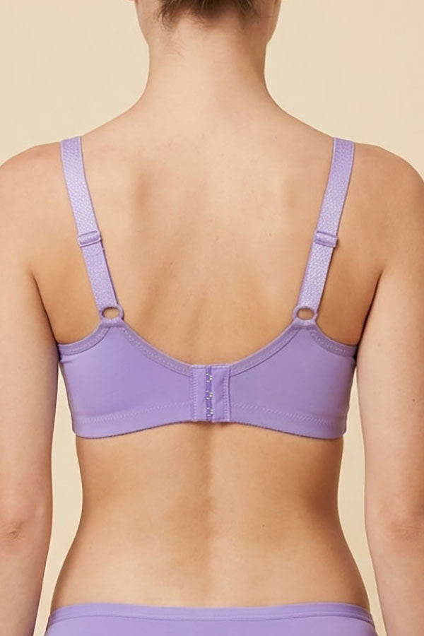 50303 6-Pack Comfortable & Supportive, 3-Hook Back Closure Wireless Bra B C D Cup